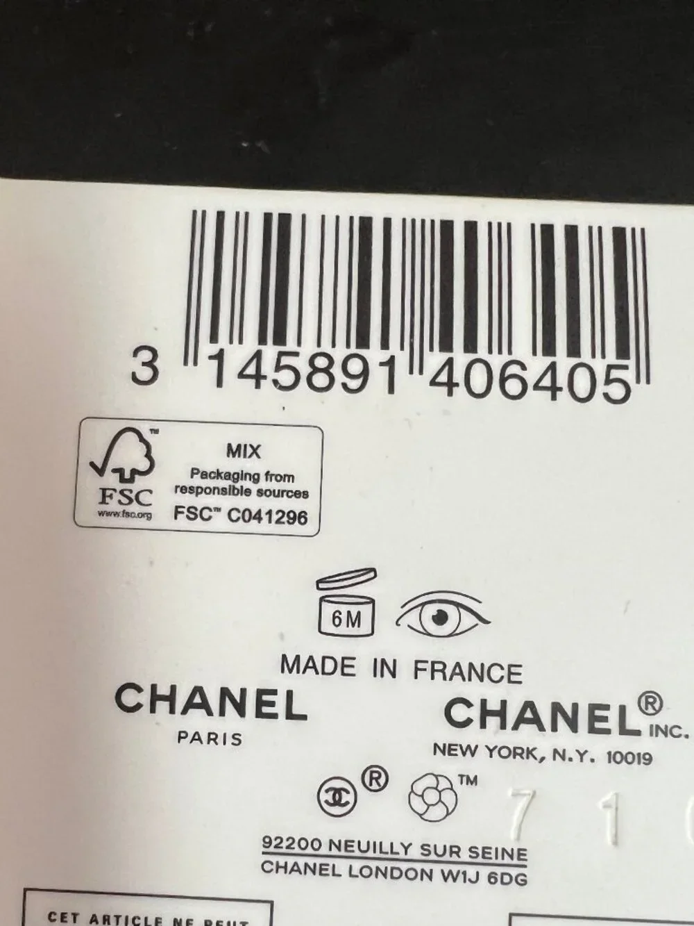 CHANEL no1 de